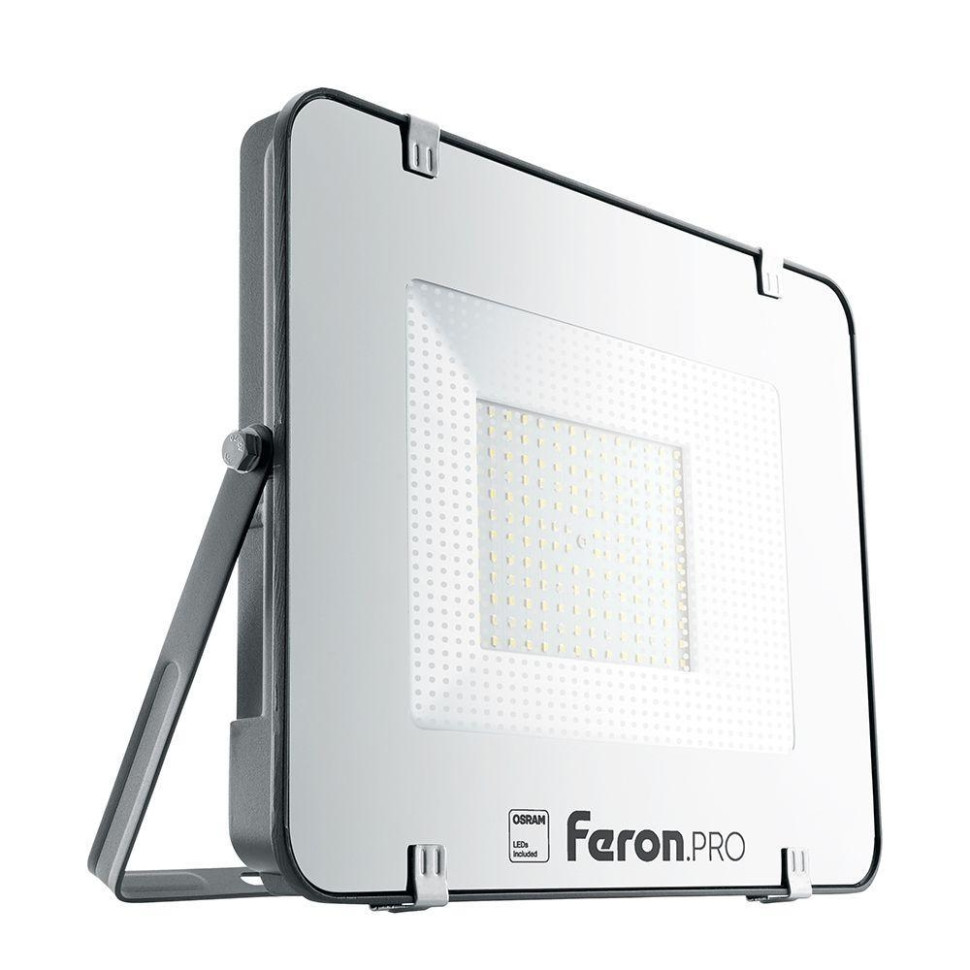 Светодиодный прожектор 150W 6400K (холодный) IP65 Feron PRO LL-1000 41542 светодиодный прожектор feron pro ll 1000 ip65 30w 6400k 41539