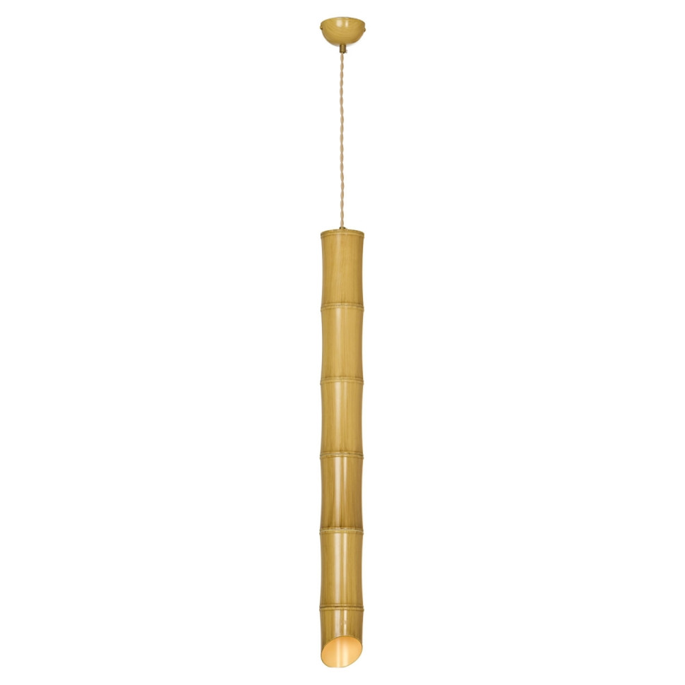 Подвесной светильник Lussole Loft Bamboo LSP-8564-5 корзина плетеная d 14х13 h 6 5х11х20 см желтый бамбук