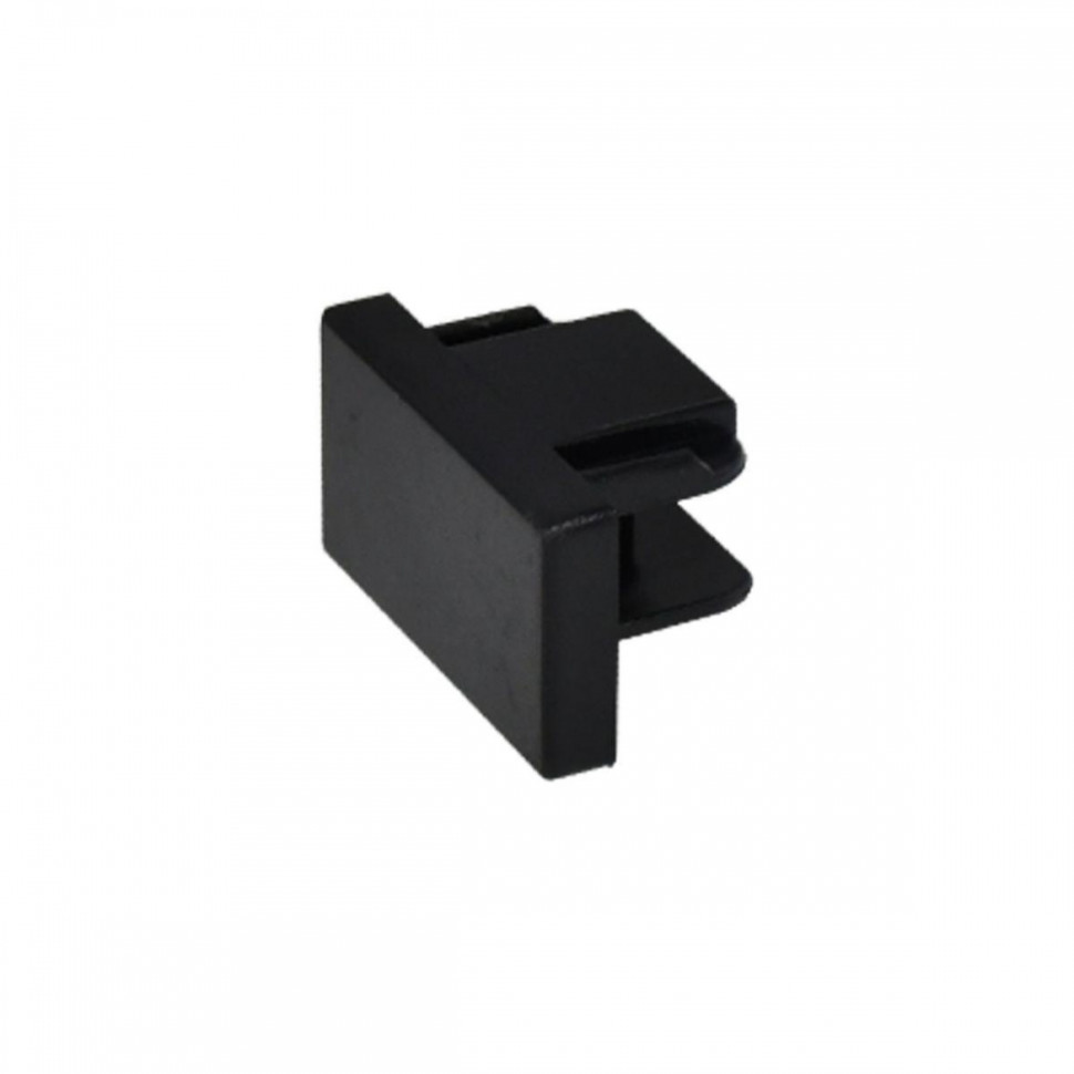 Заглушка для однофазного шинопровода ST Luce ST002.489.00, цвет чёрный