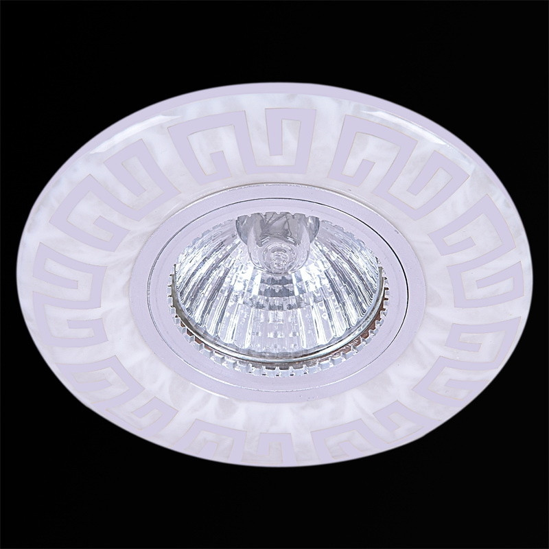Встраиваемый светильник со светодиодной подсветкой Reluce 09504 1409896, цвет хром - фото 2
