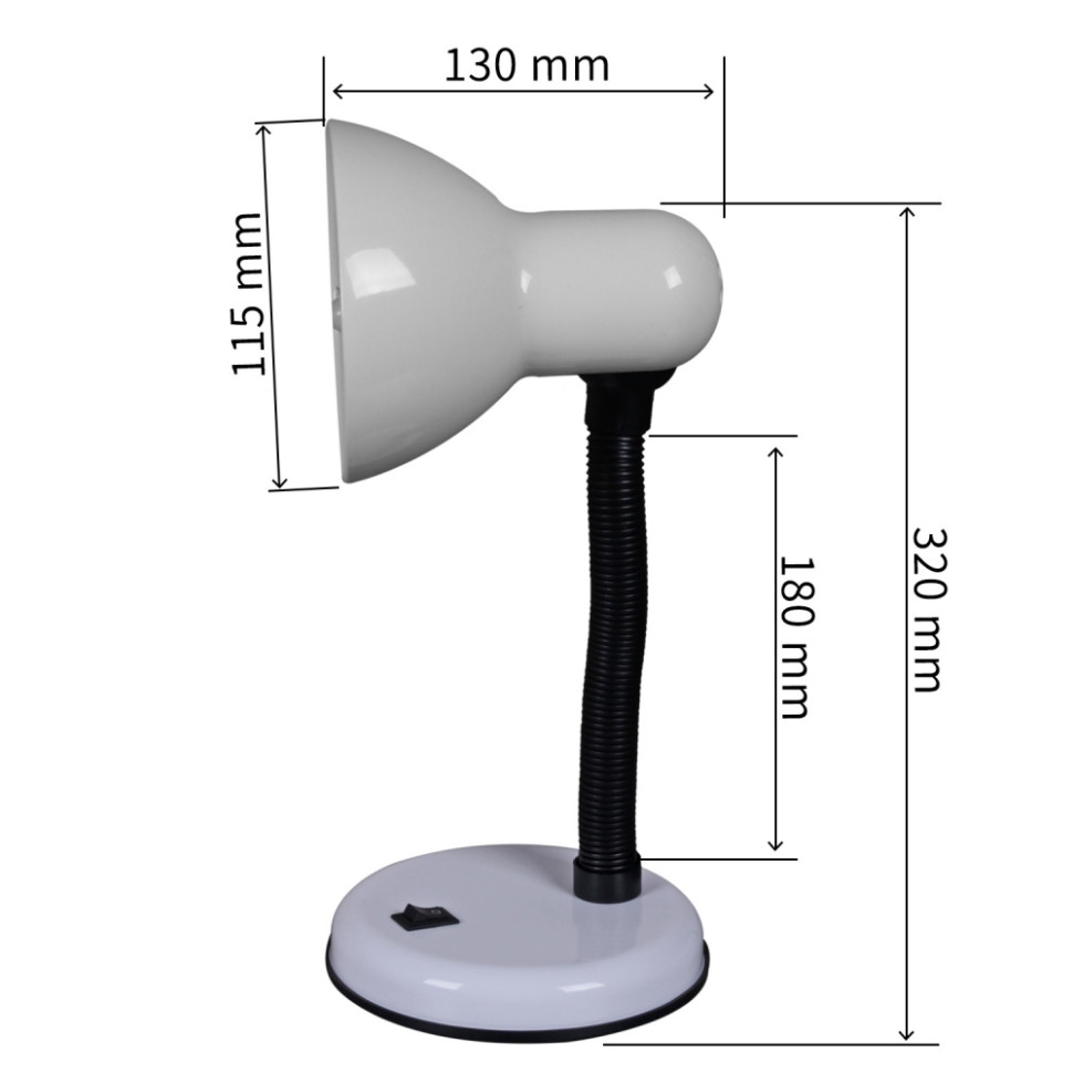 Настольная лампа Reluce 00203-0.7-01 BK (1427364), цвет черный - фото 3