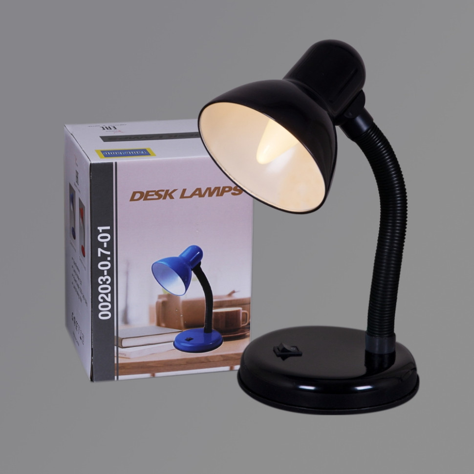 Настольная лампа Reluce 00203-0.7-01 BK (1427364), цвет черный - фото 4