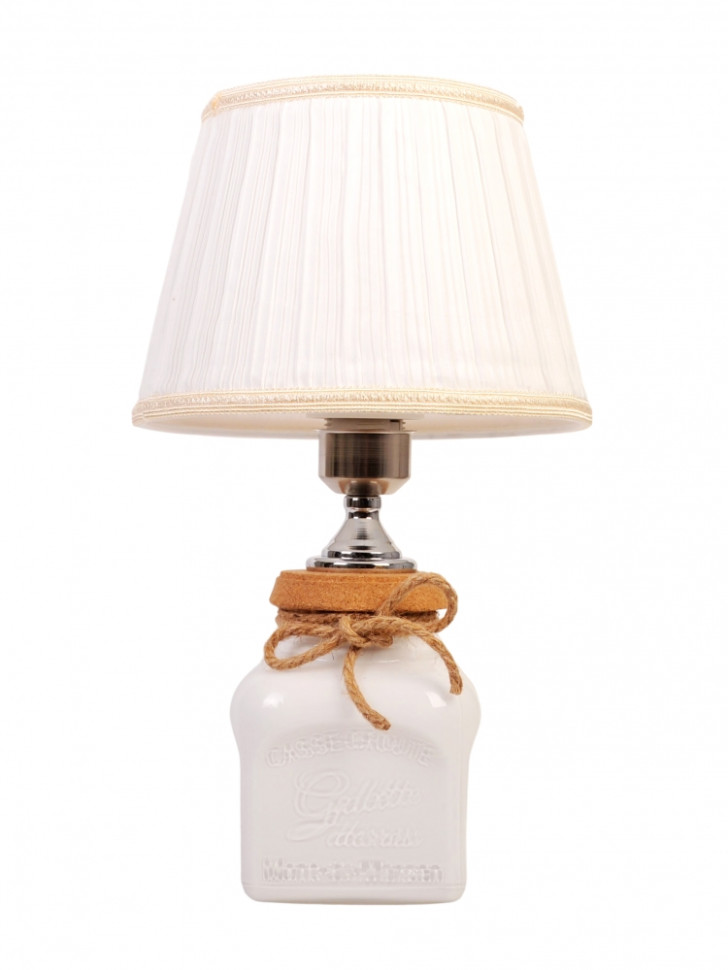 Настольная Лампа Abrasax TL.7806-1 WH, цвет хром - фото 1