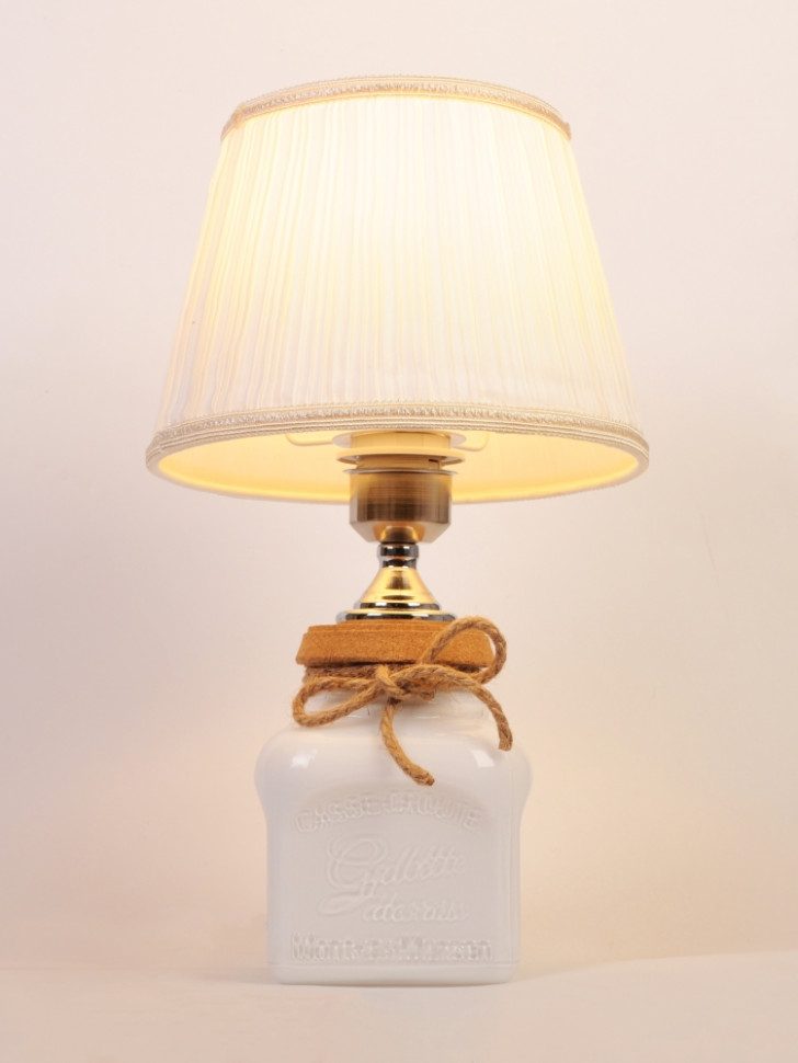 Настольная Лампа Abrasax TL.7806-1 WH, цвет хром - фото 2