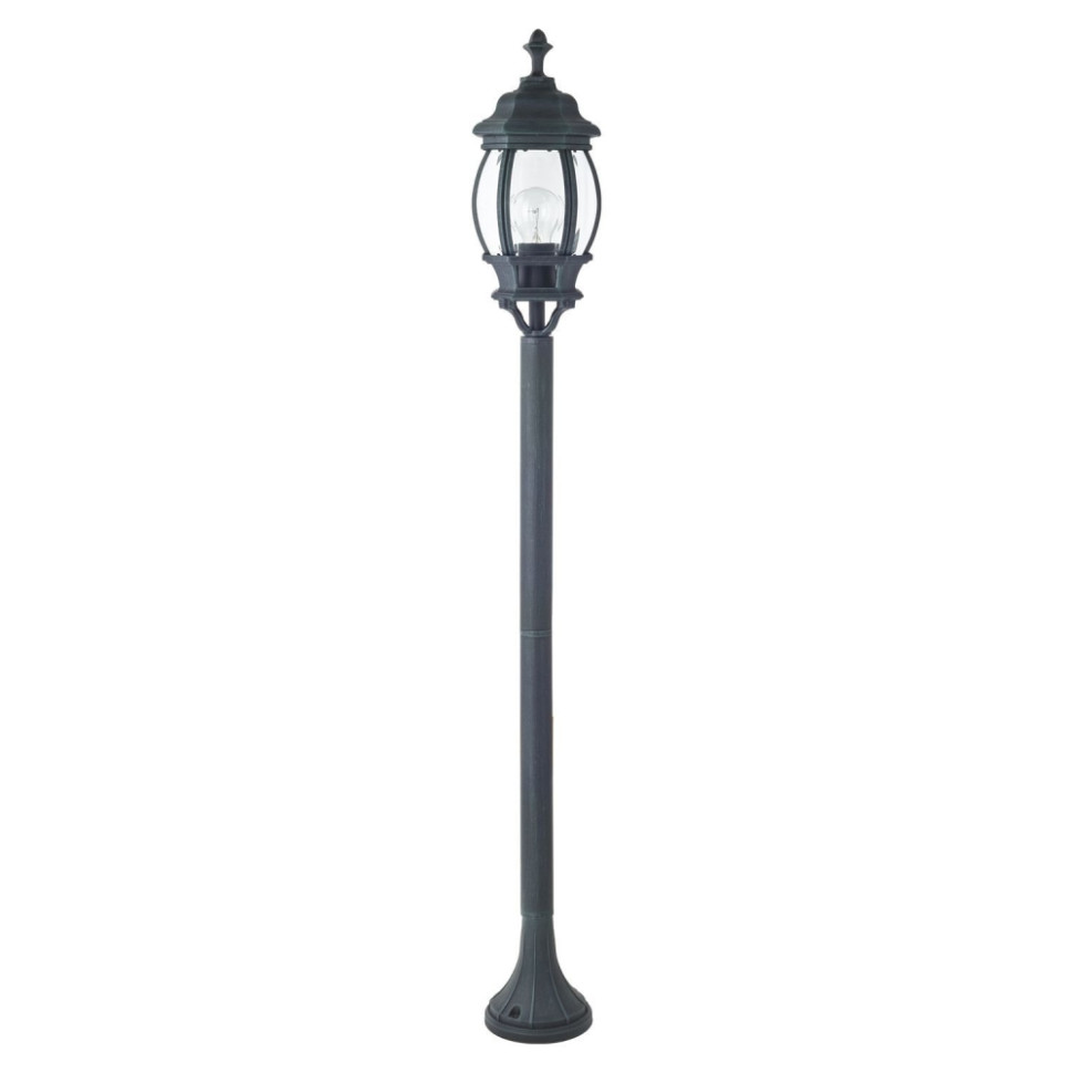 1806-1F Уличный фонарный столб Favourite Paris, цвет черный с зеленой патиной - фото 1