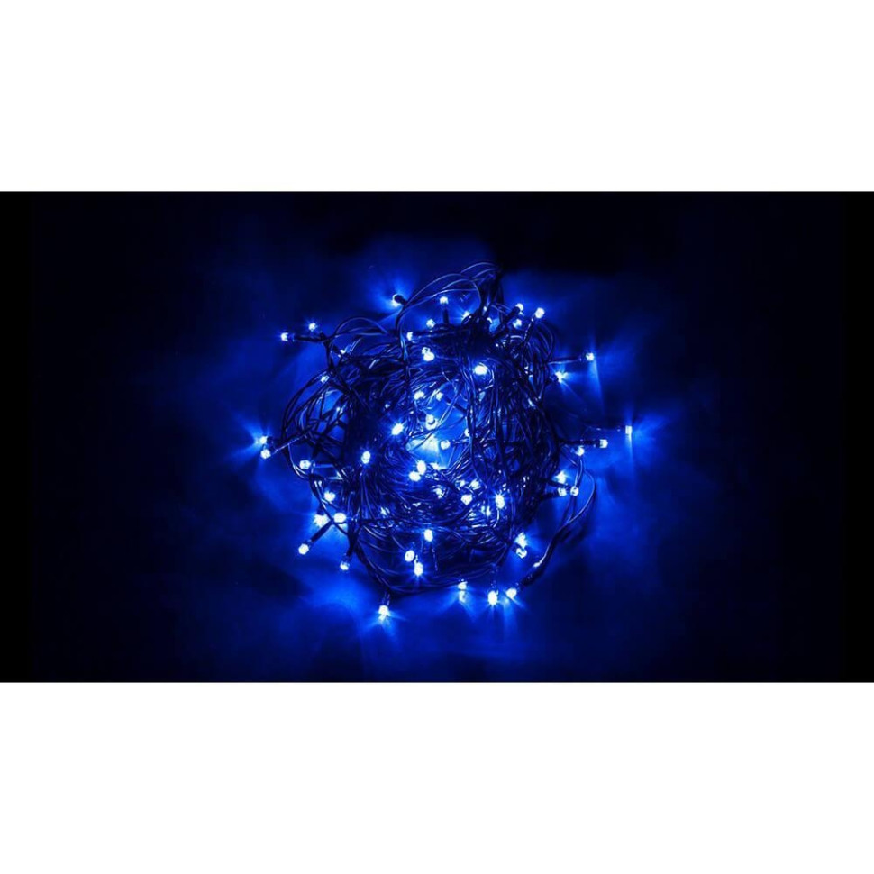 Светодиодная гирлянда Feron CL05 линейная 10м +1.5м 230V синий c питанием от сети 32307 гирлянда мишура led 6 м прозрачный пвх 576 диодов синий
