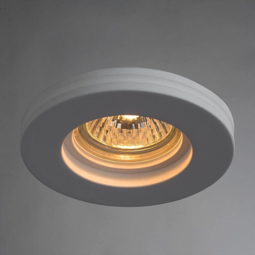 Встраиваемый светильник с лампочками. Комплект от Lustrof. №21313-616171, цвет белый - фото 2