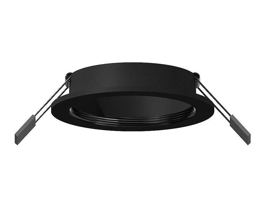Корпус светильника встраиваемый для насадок D60mm Ambrella light Diy Spot C6513, цвет черный песок - фото 1