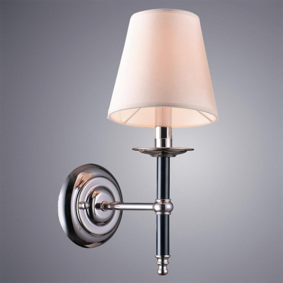 Бра со светодиодной лампочкой E14, комплект от Lustrof. №37738-622723, цвет никель - фото 2