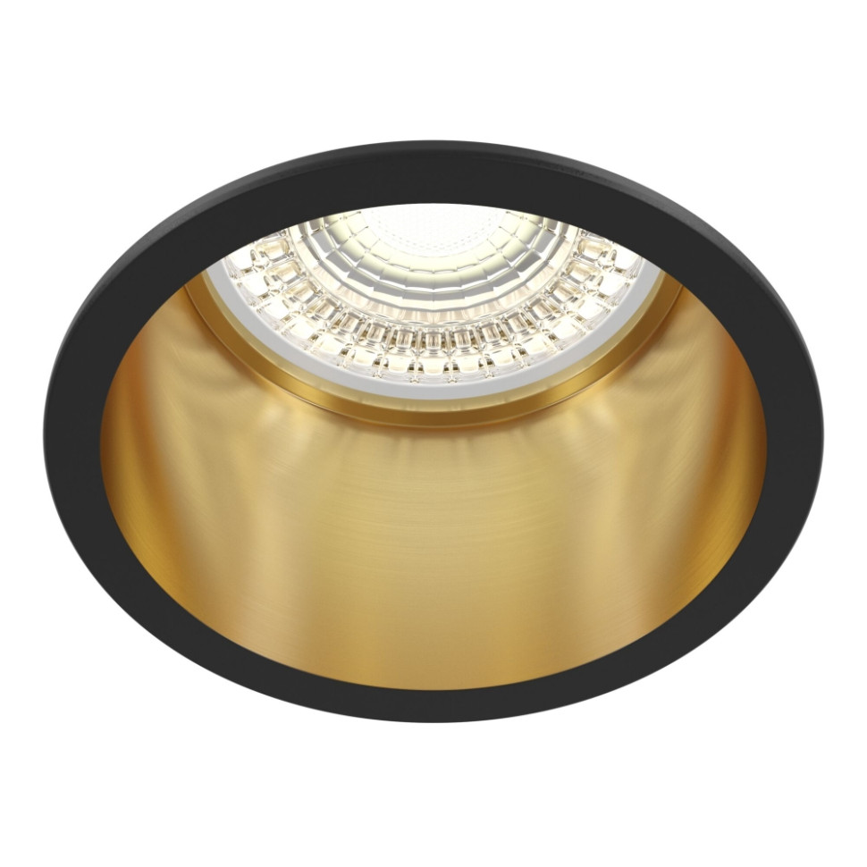 Встраиваемый светильник Maytoni Technicall Reif DL049-01GB, цвет черный - фото 2