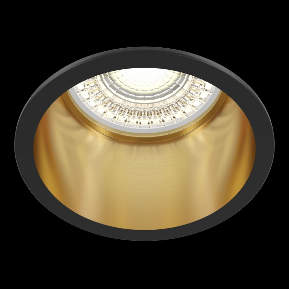 Встраиваемый светильник Maytoni Technicall Reif DL049-01GB, цвет черный - фото 4