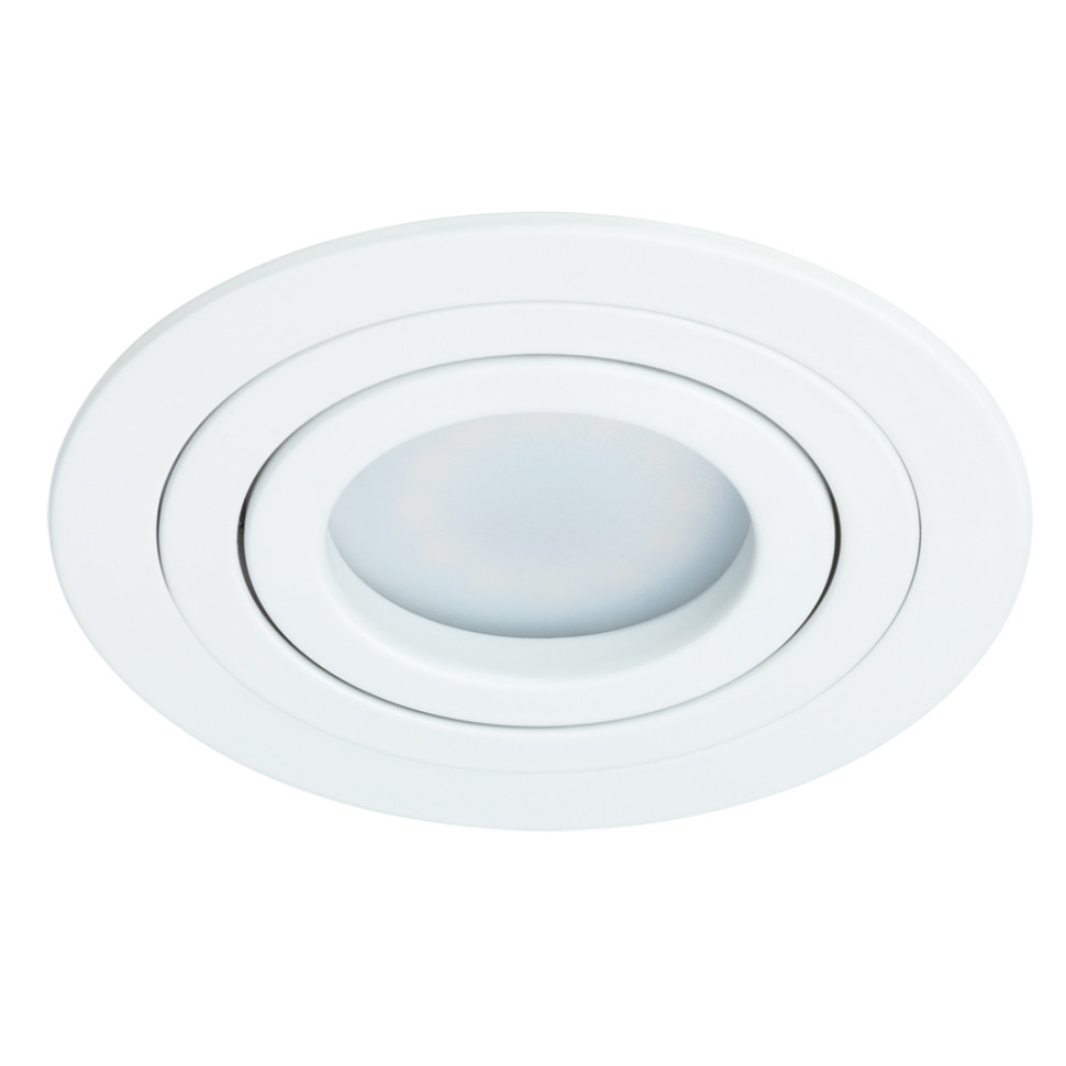 Встраиваемый точечный поворотный светильник Arte Lamp TARF A2167PL-1WH, цвет белый - фото 1