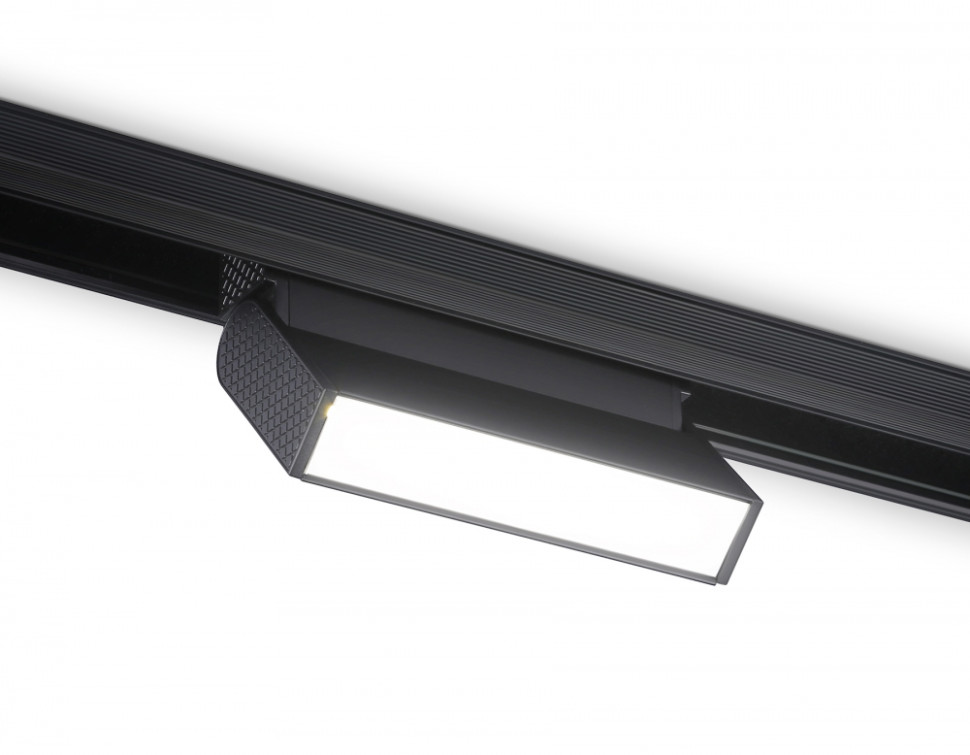 Трековый светильник 6W 4200К для магнитного шинопровода Magnetic Ambrella light TRACK SYSTEM GL4059, цвет черный - фото 1