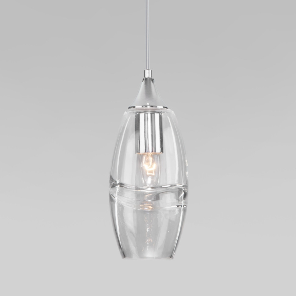 Подвесной светильник Eurosvet Lotus 50222/1 прозрачный шар для грызунов 10 см прозрачный