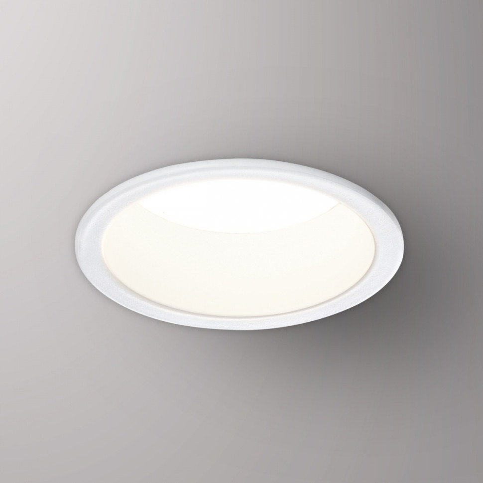 Встраиваемый светодиодный светильник Novotech Tran 358897, цвет белый - фото 2