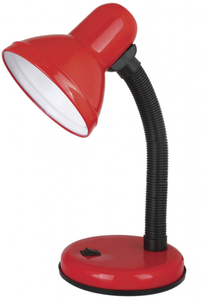 Светильник настольный Ultraflash UF-301P (230V 60W) - Красный 12898 кошелек на молниях красный