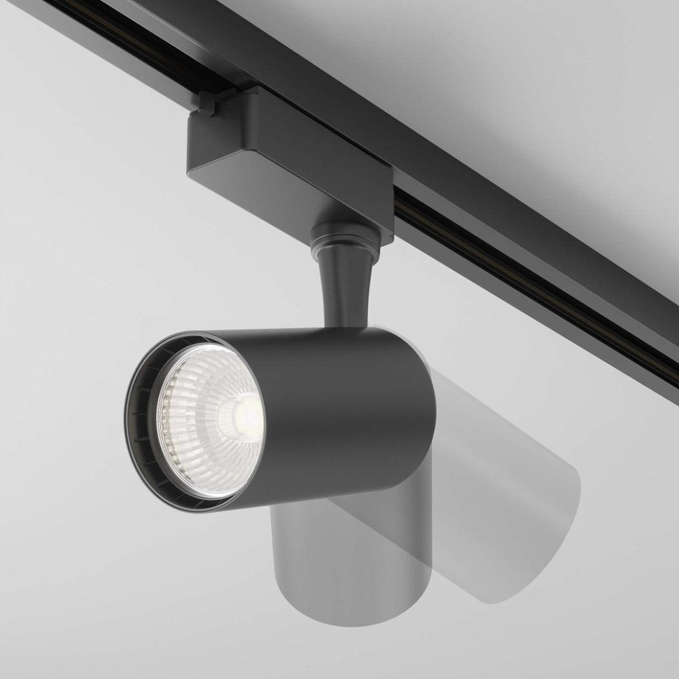 Однофазный LED светильник 6W 4000К для трека Maytoni Technicall Vuoro TR003-1-6W4K-M-B, цвет черный - фото 2