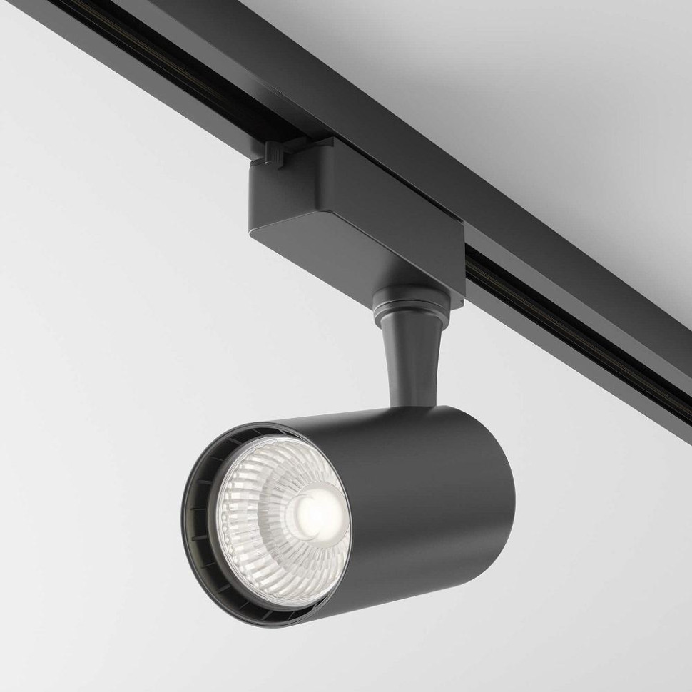 Однофазный LED светильник 6W 4000К для трека Maytoni Technicall Vuoro TR003-1-6W4K-M-B, цвет черный - фото 3