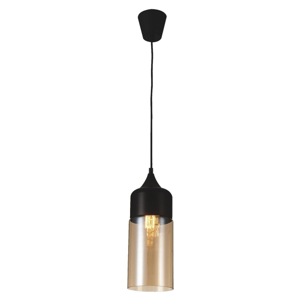 Светильник с ретро лампой Favourite Kuppe 1591-1P+Retro Lamps, цвет черный 1591-1P+Retro Lamps - фото 2