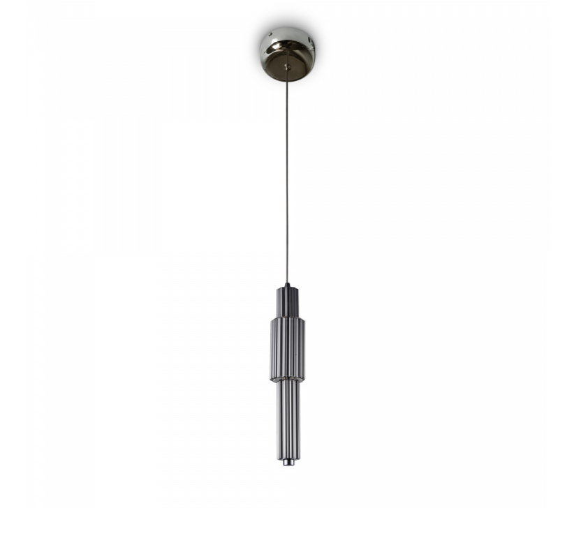 Подвесной светодиодный светильник Maytoni Modern Verticale MOD308PL-L9GR3K, цвет серый - фото 2