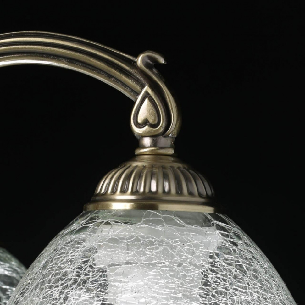 Потолочная люстра со светодиодными лампочками E27, комплект от Lustrof. №439476-673984, цвет бронза - фото 4