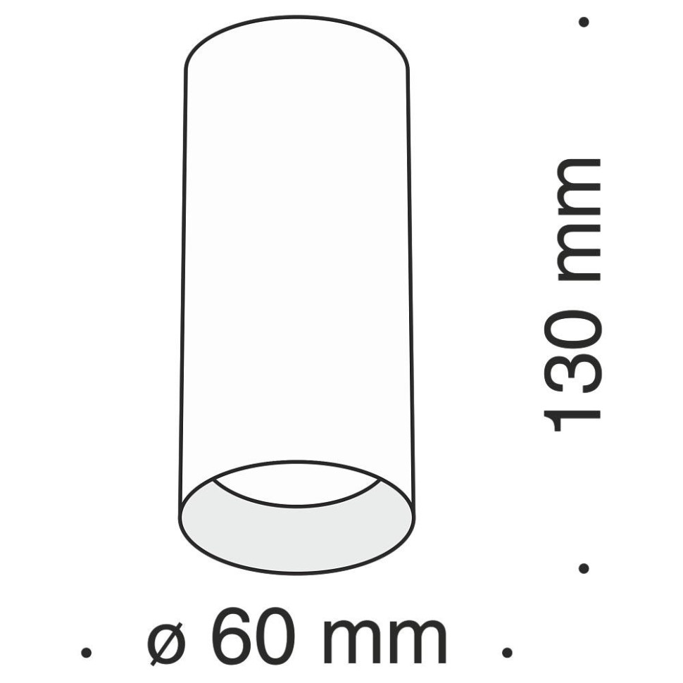 C010CL-01RG Накладной точечный светильник Maytoni Alfa, цвет розовое золото - фото 2