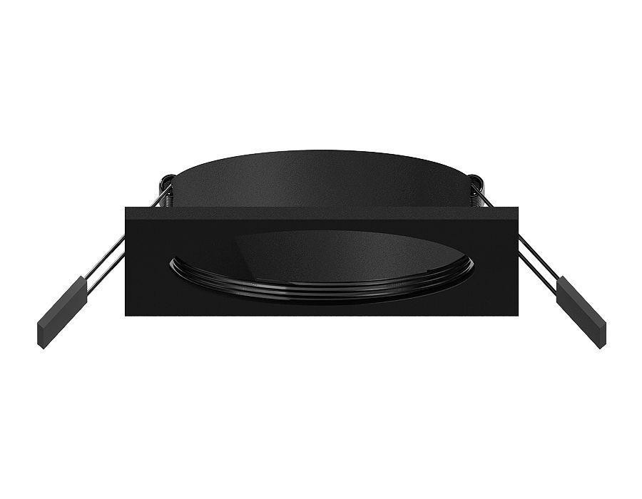 Корпус светильника встраиваемый для насадок D60mm Ambrella light Diy Spot C6521, цвет черный песок - фото 1