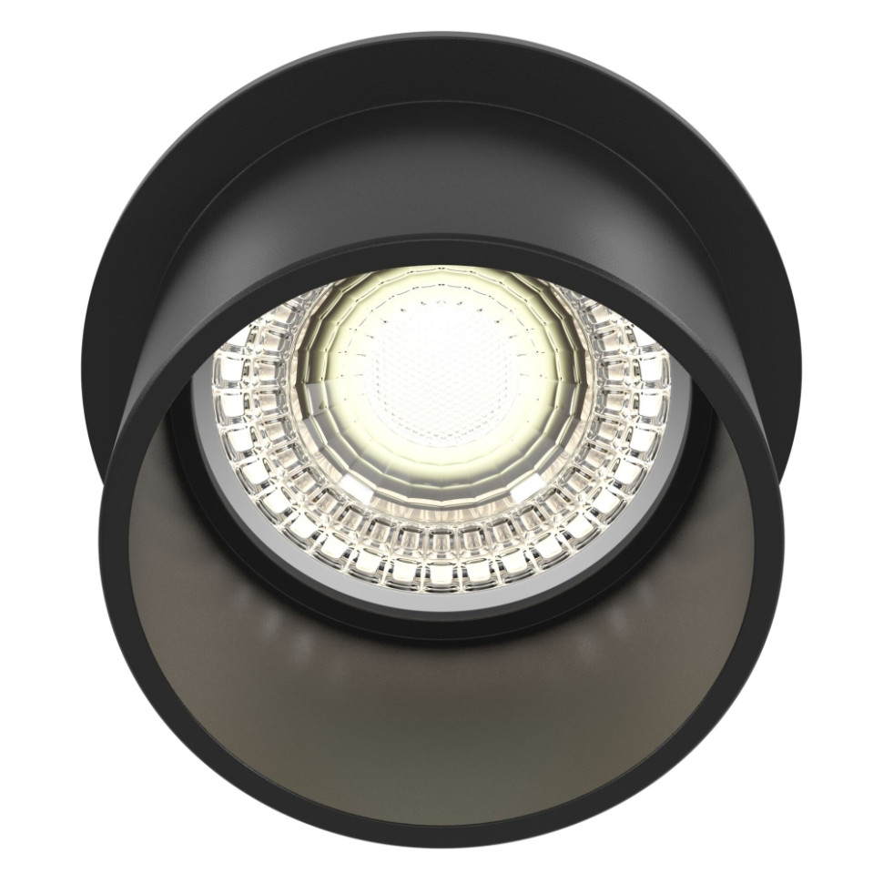 Встраиваемый светильник Maytoni Technical Reif DL050-01B, цвет черный - фото 1