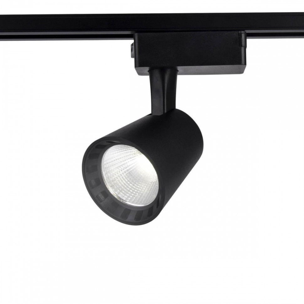 Однофазный LED светильник 15W 4200К для трека Ambrella light Track System GL5977 BK