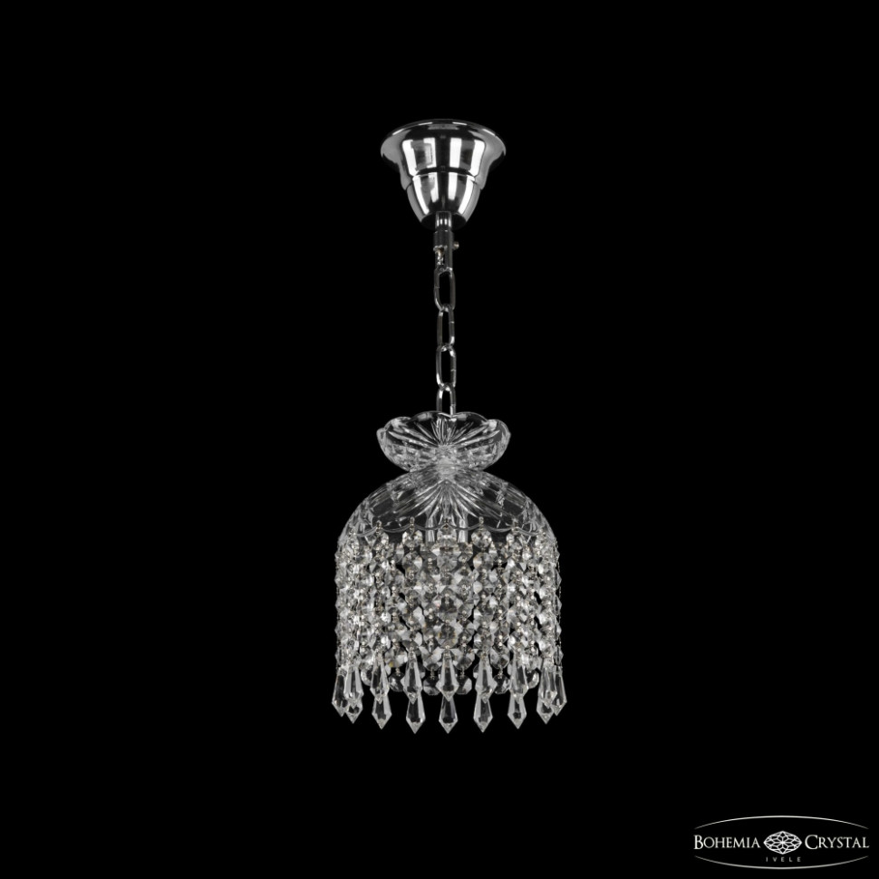 Подвесной светильник Bohemia Ivele Crystal 14783/16 Ni Drops, цвет никель 14783/16 Ni Drops - фото 1