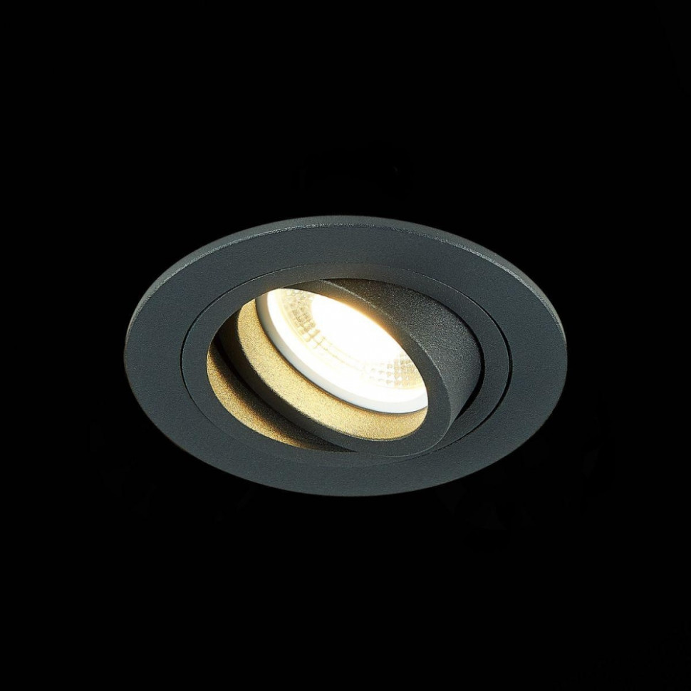 Встраиваемый светильник St Luce ST251.418.01, цвет чёрный - фото 2