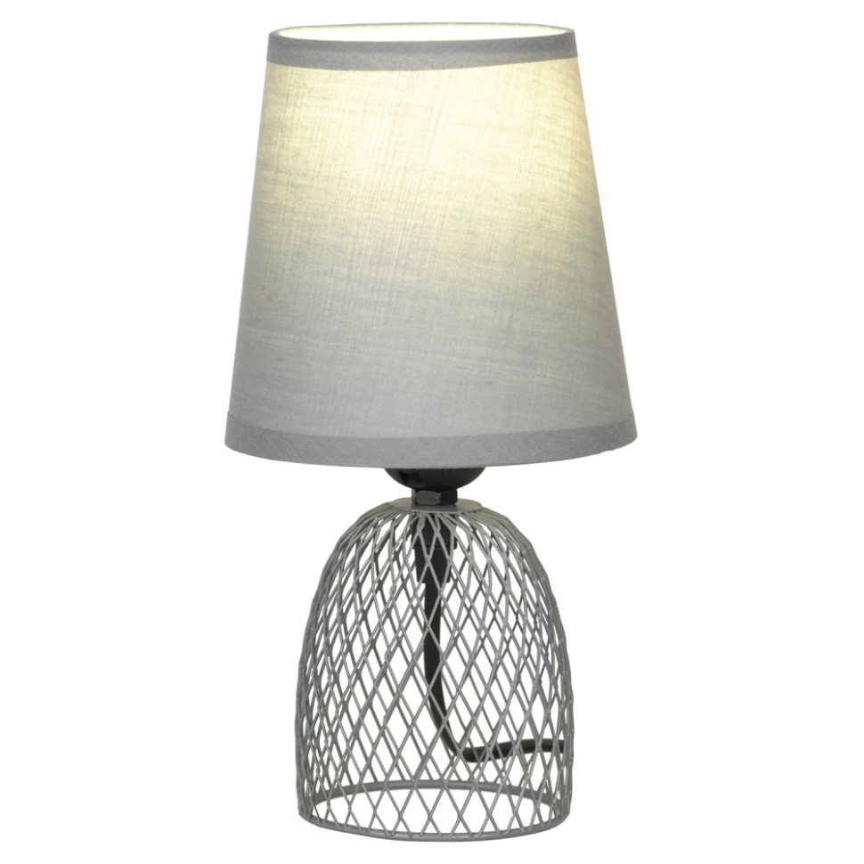 Настольная лампа Lussole LATTICE GRLSP-0562, цвет серый - фото 1