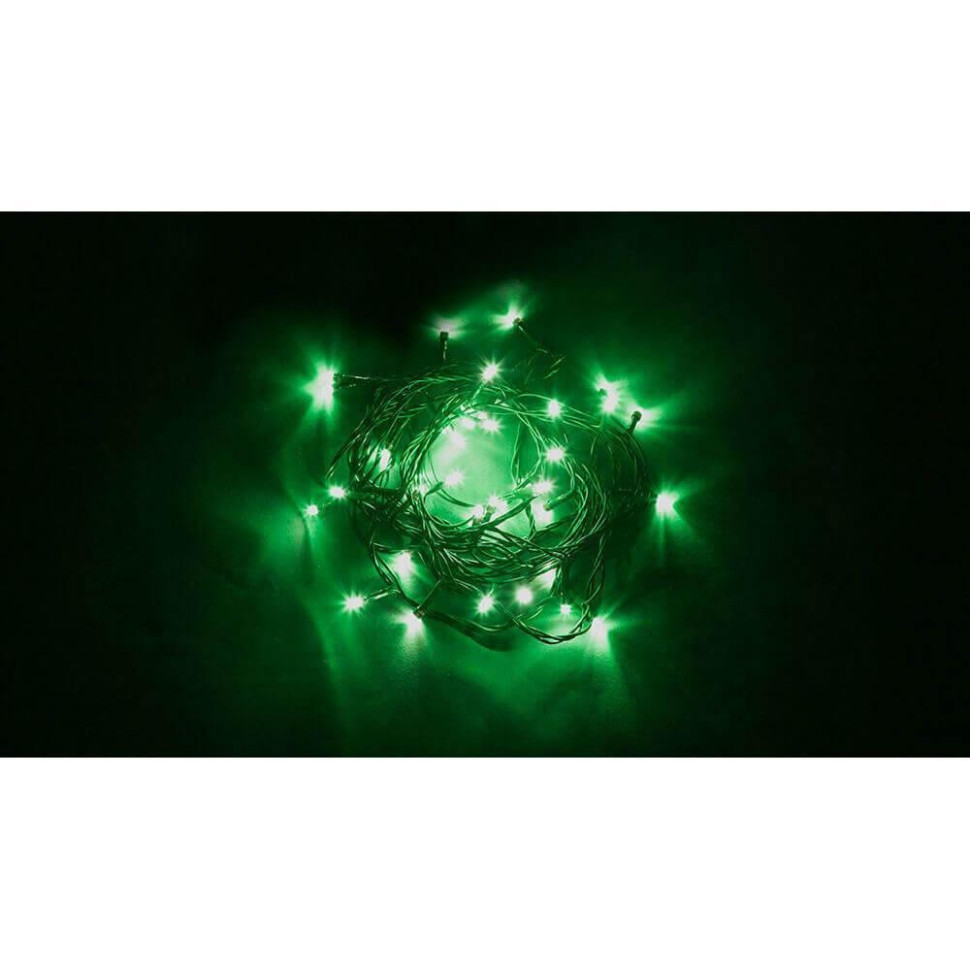 Светодиодная гирлянда Feron CL04 линейная 6м +1.5м 230V зеленый с питанием от сети 32299 кпб совята зеленый р 1 5 сп