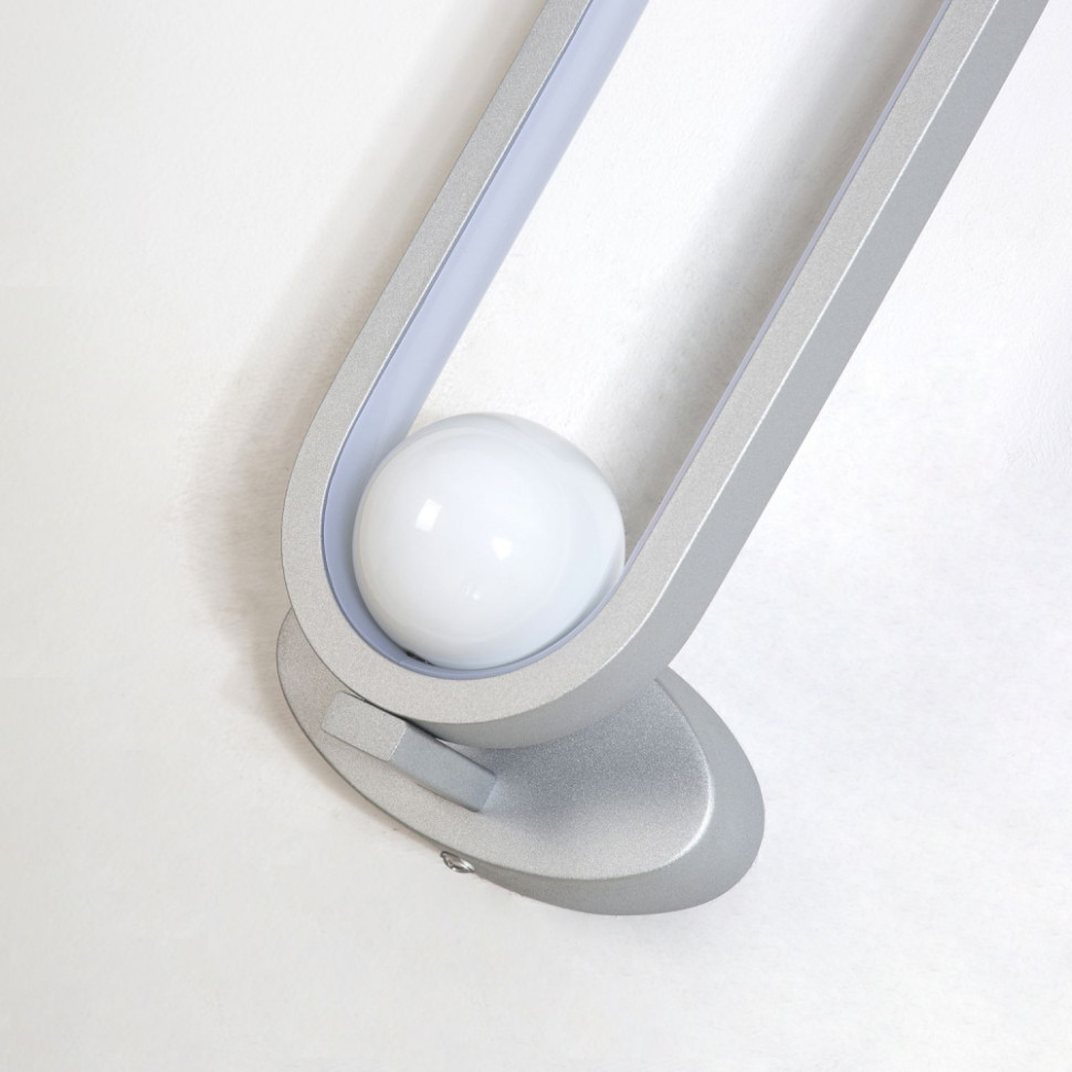 Настенный светильник F-Promo Altus 4222-1W, цвет матовое серебро - фото 4
