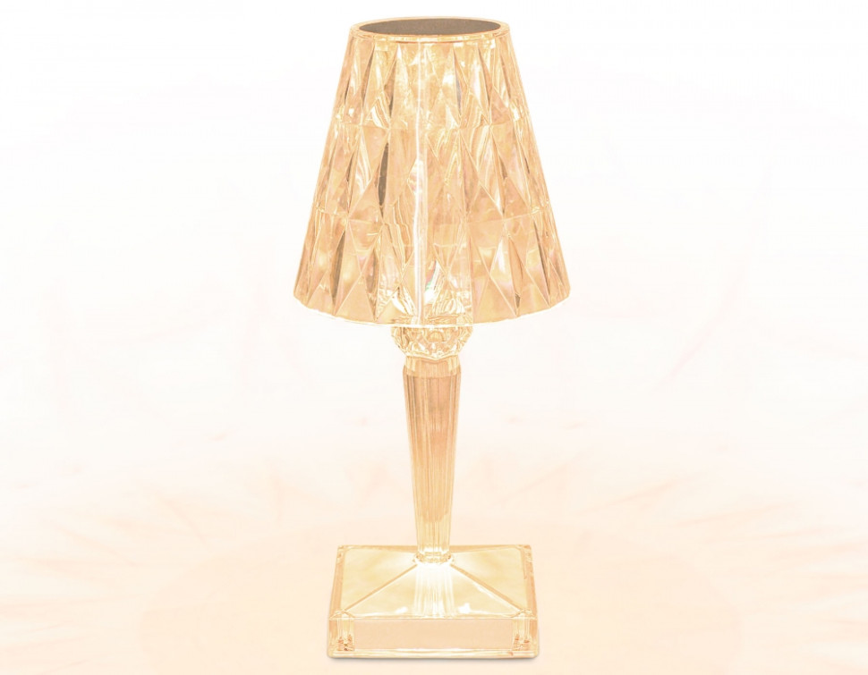 Настольная лампа с пультом Desk Ambrella light DE8057, цвет прозрачный - фото 1
