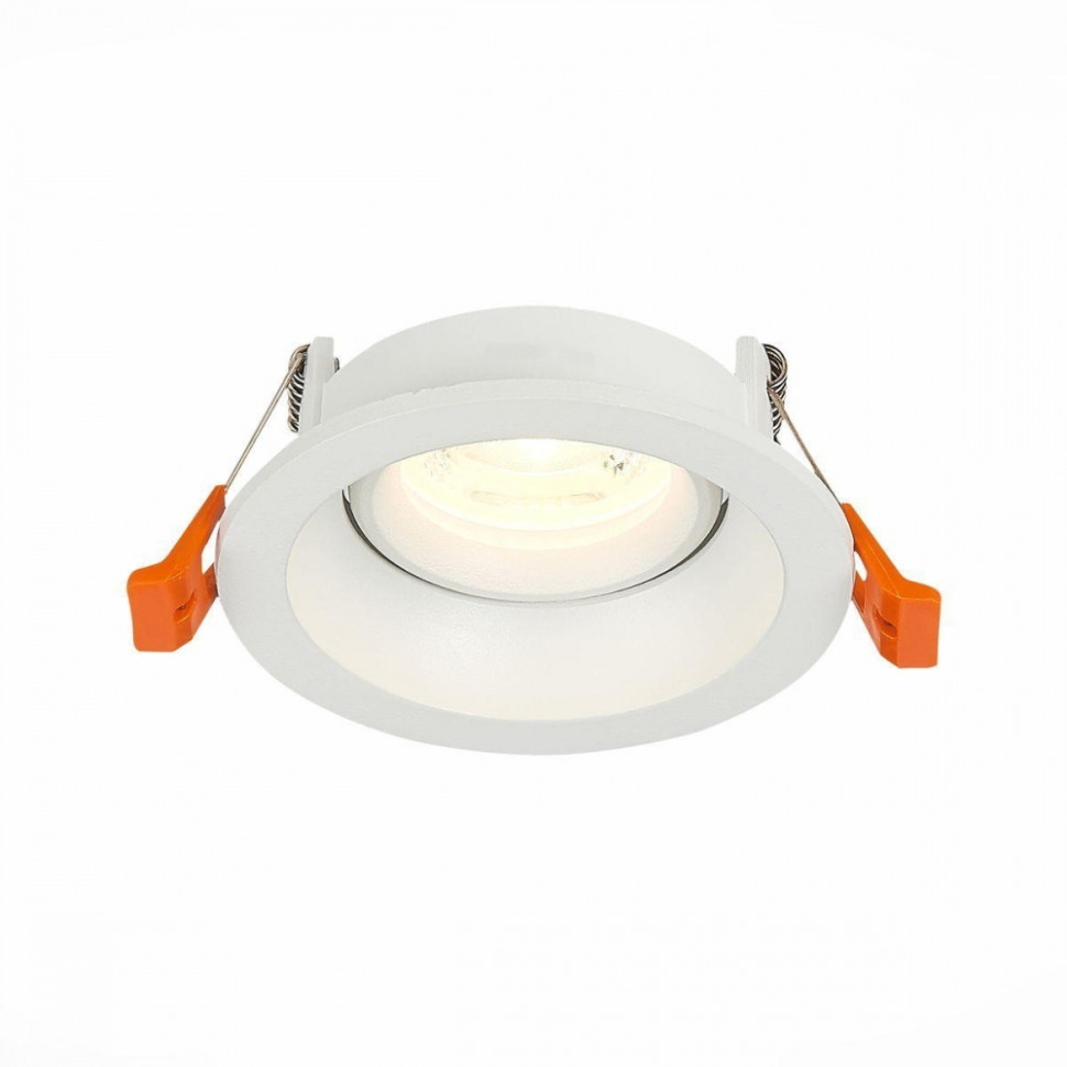 Встраиваемый точечный светильник ST-Luce ST208.508.01, цвет матовый белый - фото 1