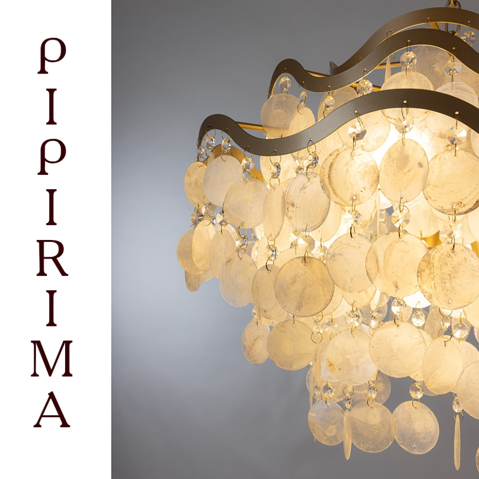 Подвесная люстра Arte Lamp Pipirima A4065SP-9SG, цвет матовое золото - фото 4