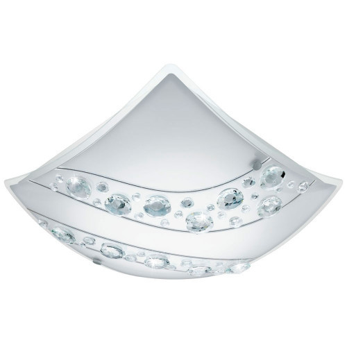 95578 Настенно-потолочный светодиодный светильник Eglo Nerini, цвет белый - фото 1