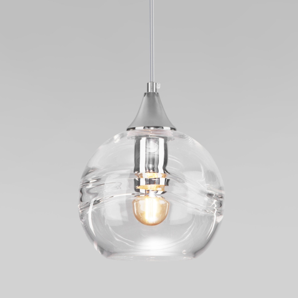 Подвесной светильник Eurosvet Lotus 50221/1 прозрачный шар для грызунов 10 см прозрачный