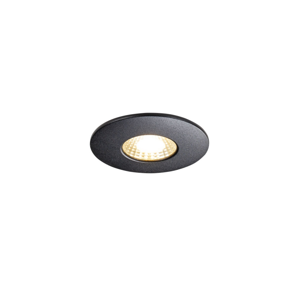 DL038-2-L7B Встраиваемый светильник Maytoni Zen, цвет черный матовый - фото 1