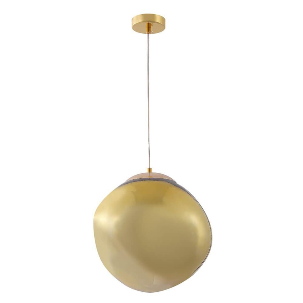 Подвесной светильник Crystal Lux Malaga SP1 D280 Gold, цвет золотой - фото 1