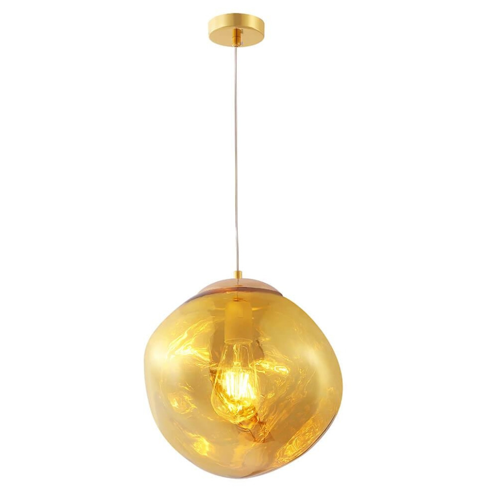 Подвесной светильник Crystal Lux Malaga SP1 D280 Gold, цвет золотой - фото 3