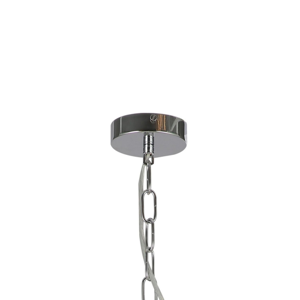 Люстра с лампочками, подвесная, комплект от Lustrof. №299906-617048, цвет хром - фото 3