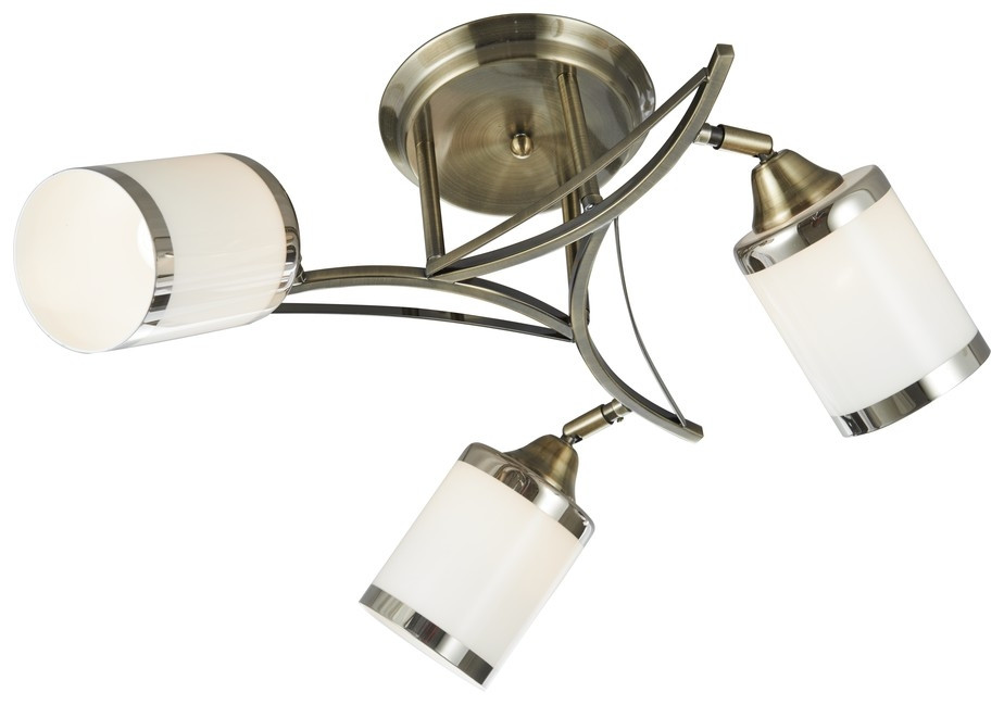 Потолочная люстра с лампочками Velante 713-507-03+Lamps E27 P45, цвет стекло 713-507-03+Lamps E27 P45 - фото 2