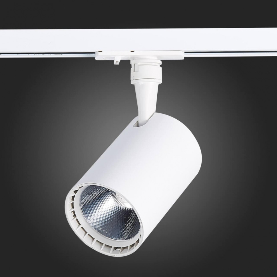 Однофазный LED светильник 15W 4000К для трека Cami St-Luce ST351.546.15.36, цвет матовый белый - фото 2