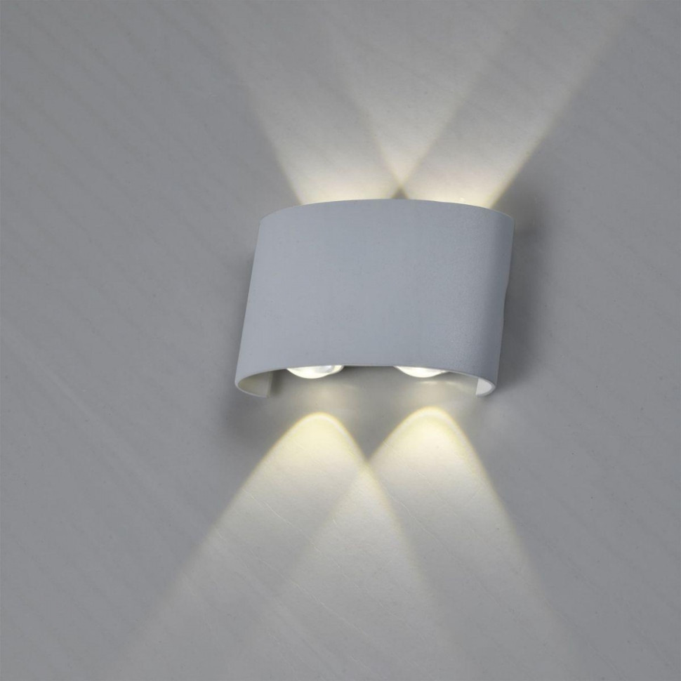 Настенный светодиодный светильник Moderli Sienne V1880-WL, цвет белый - фото 3