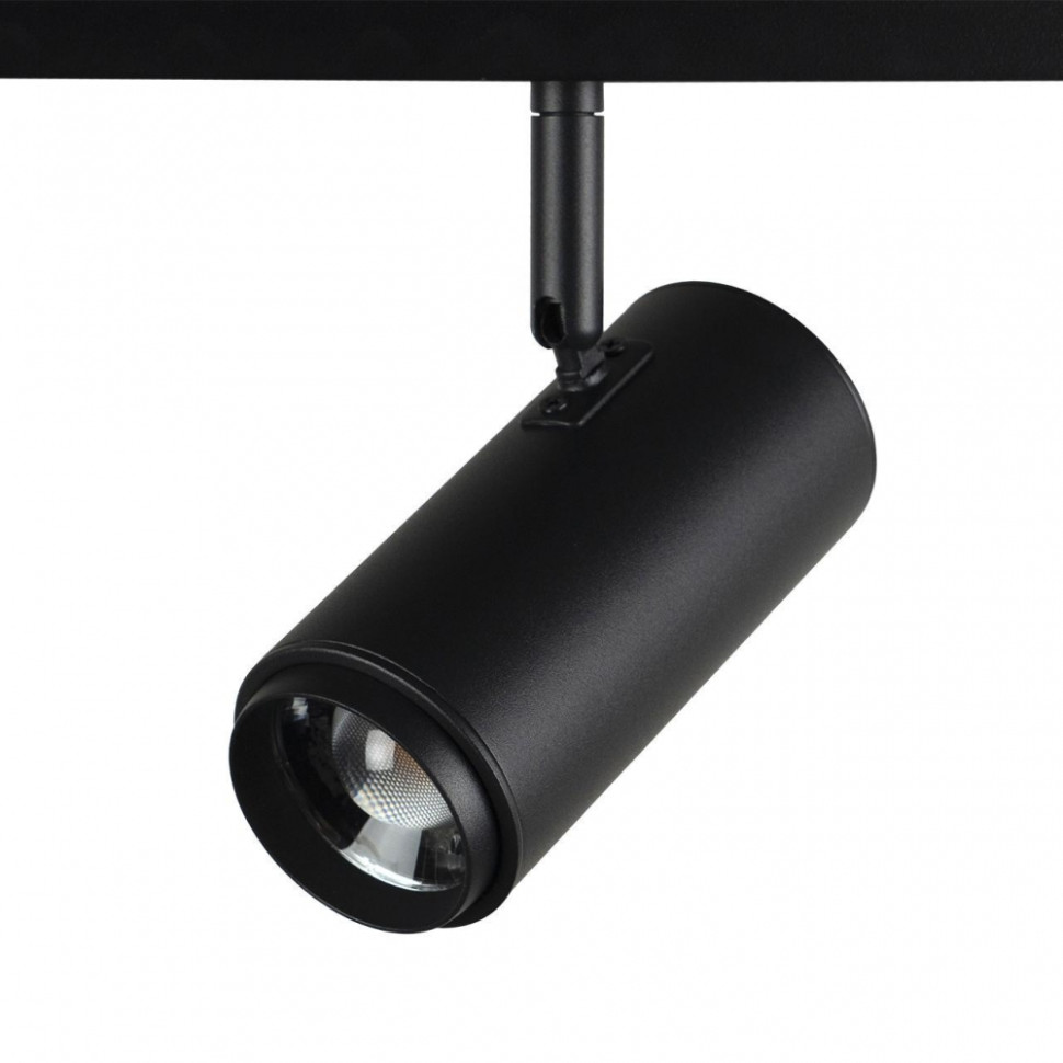 Трековый светильник 6W 3000К для магнитного шинопровода Loft IT  Tech T046-06, цвет матовый черный - фото 1