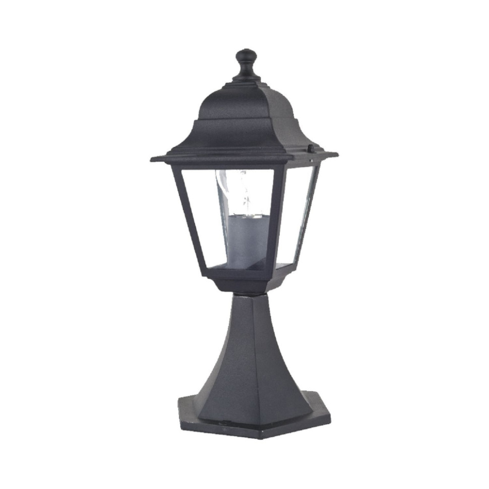Уличный ландшафтный светильник Favourite Leon 1812-1T+Lamps А60, цвет черный 1812-1T+Lamps А60 - фото 2