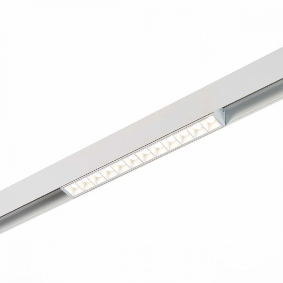 Трековый светильник 12W 4000К для магнитного шинопровода Seide St-Luce ST361.546.12, цвет белый - фото 1