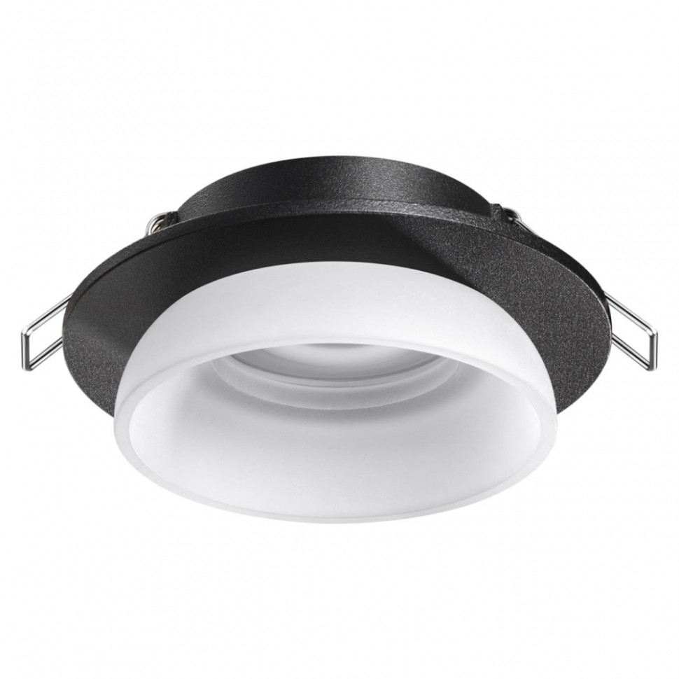 Точечный светильник с лампочкой Novotech 370721+Lamps, цвет черный 370721+Lamps - фото 2
